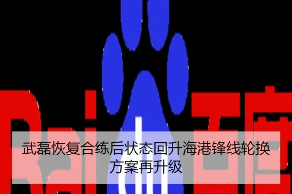 武磊恢复合练后状态回升海港锋线轮换方案再升级